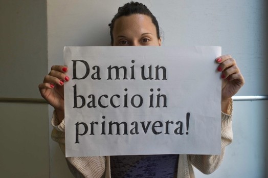 woman holding paper