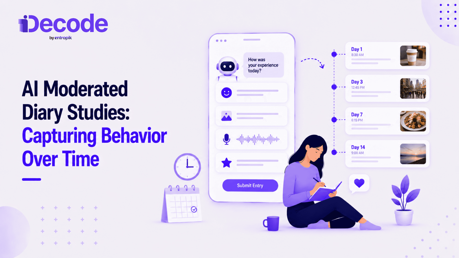 AI Moderated Diary Studies
