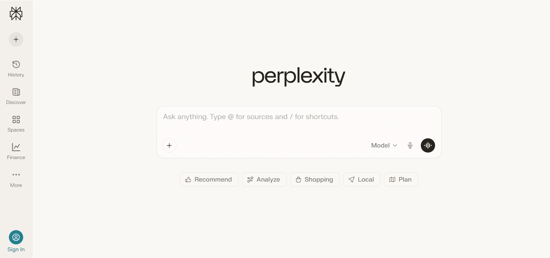 perplexity -  AI Tools for Summarizing Research Reports