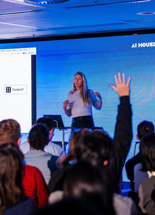 AI House team at event