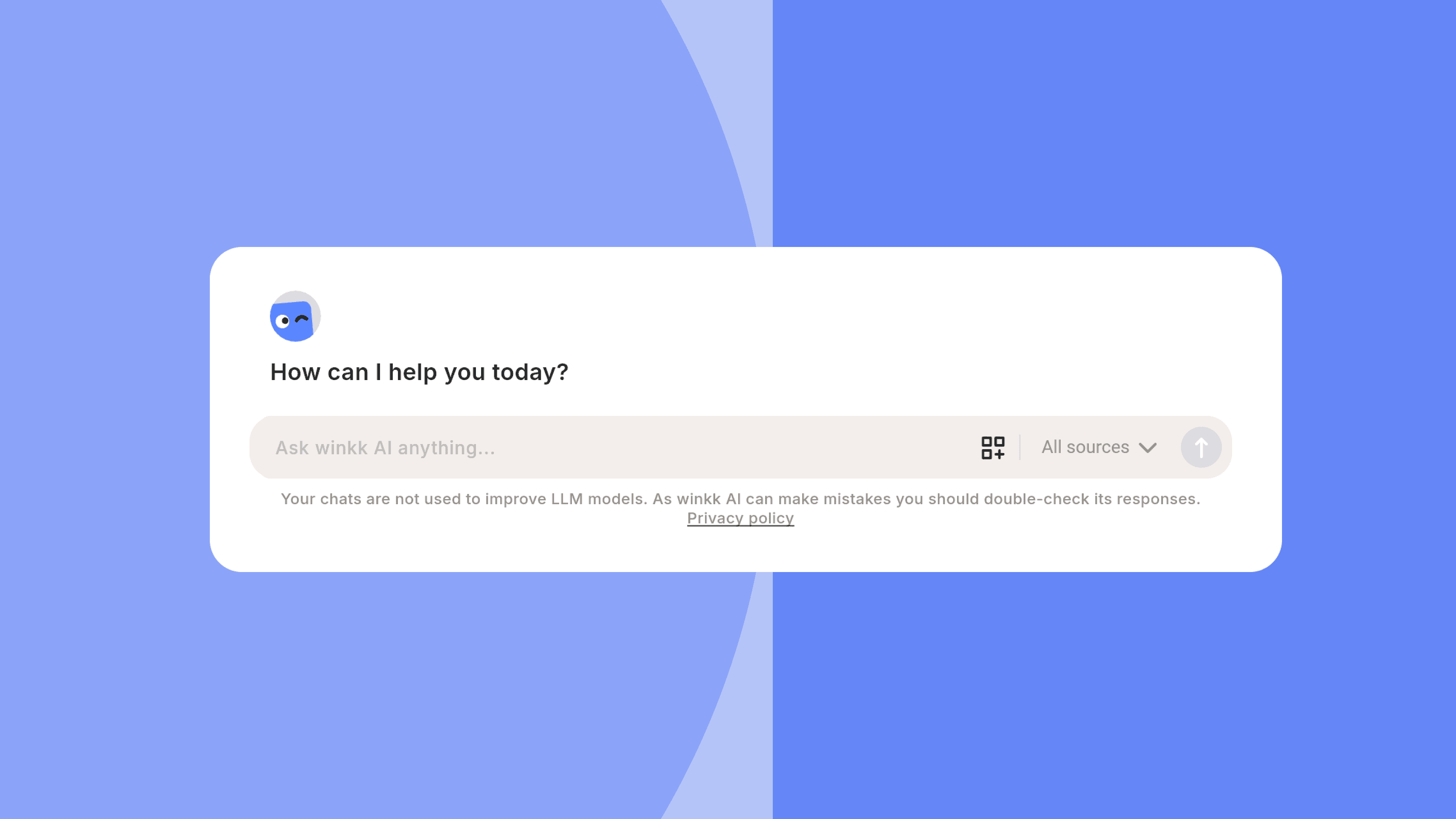Chat interface with attachments