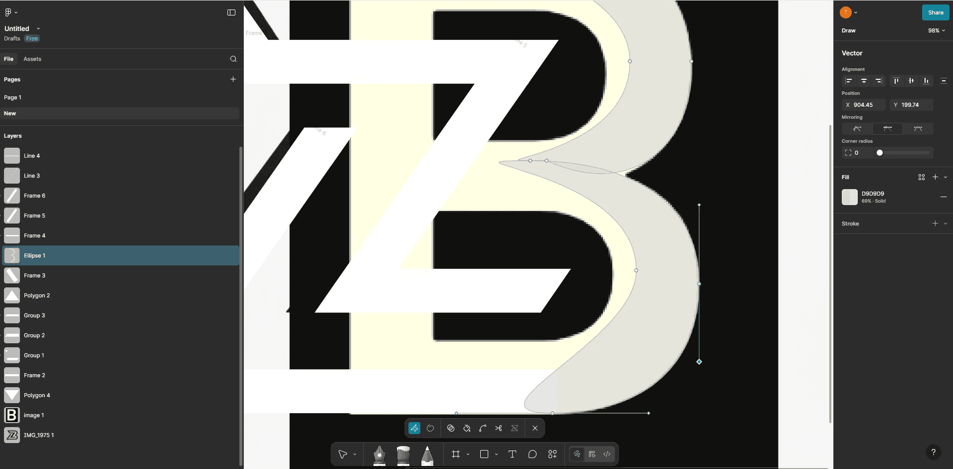 Figma Screenshot - Zukunftsberatung Logo Behind-the-scenes