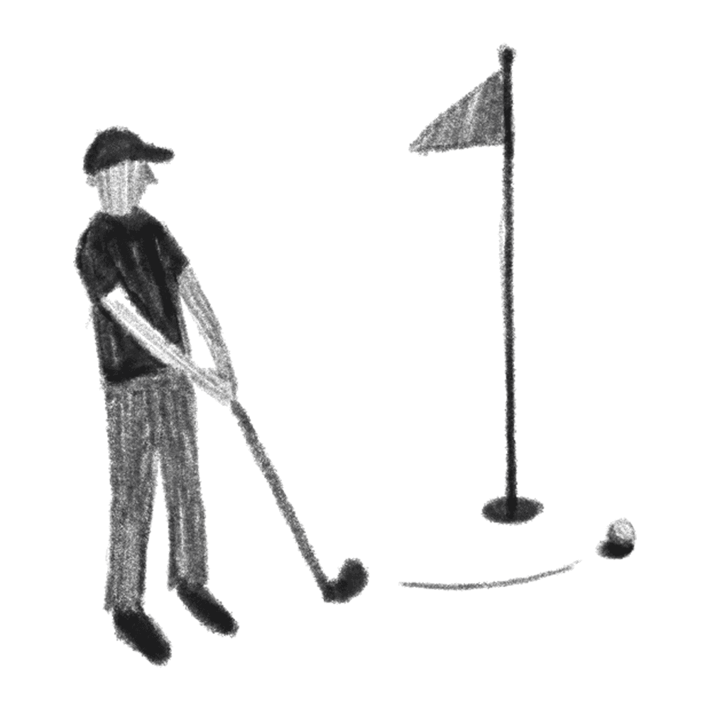 Fossum Bruk - Illustrasjon av tre mennesker som står i pyramide