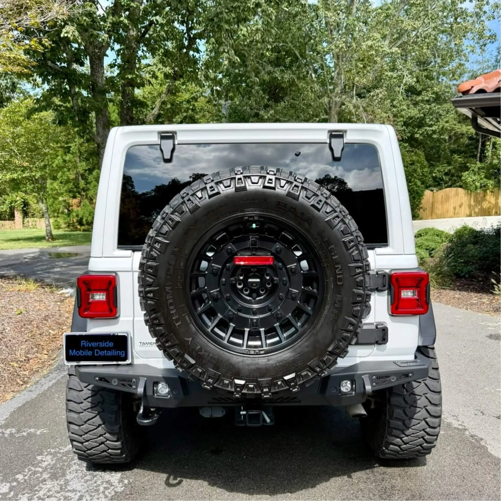 Exterior Detail at residence in Chattanooga TN