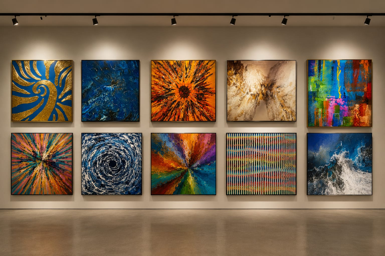 art gallery visitors