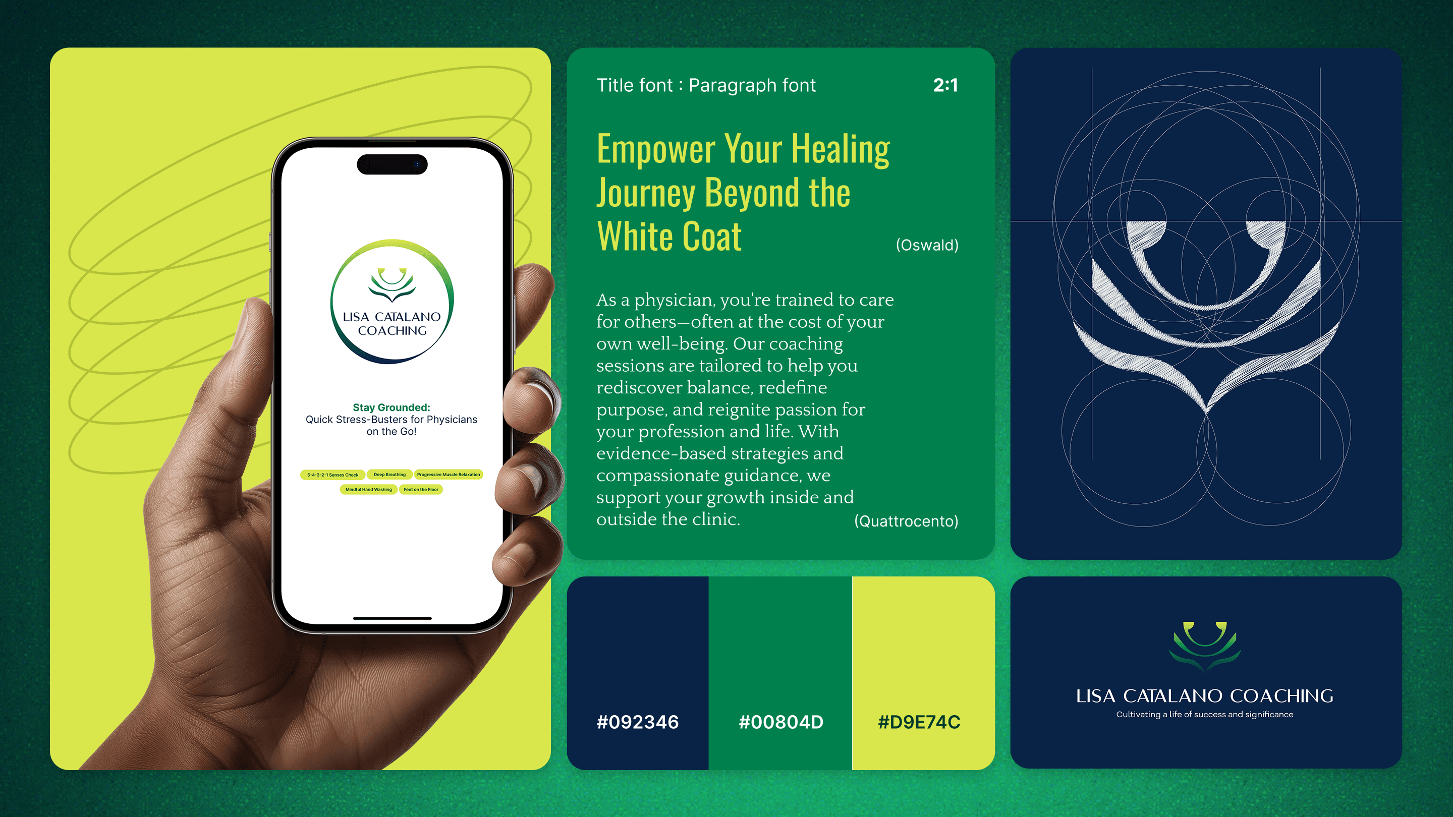 Coaching logo & Branding for Lisa Catalano Coaching