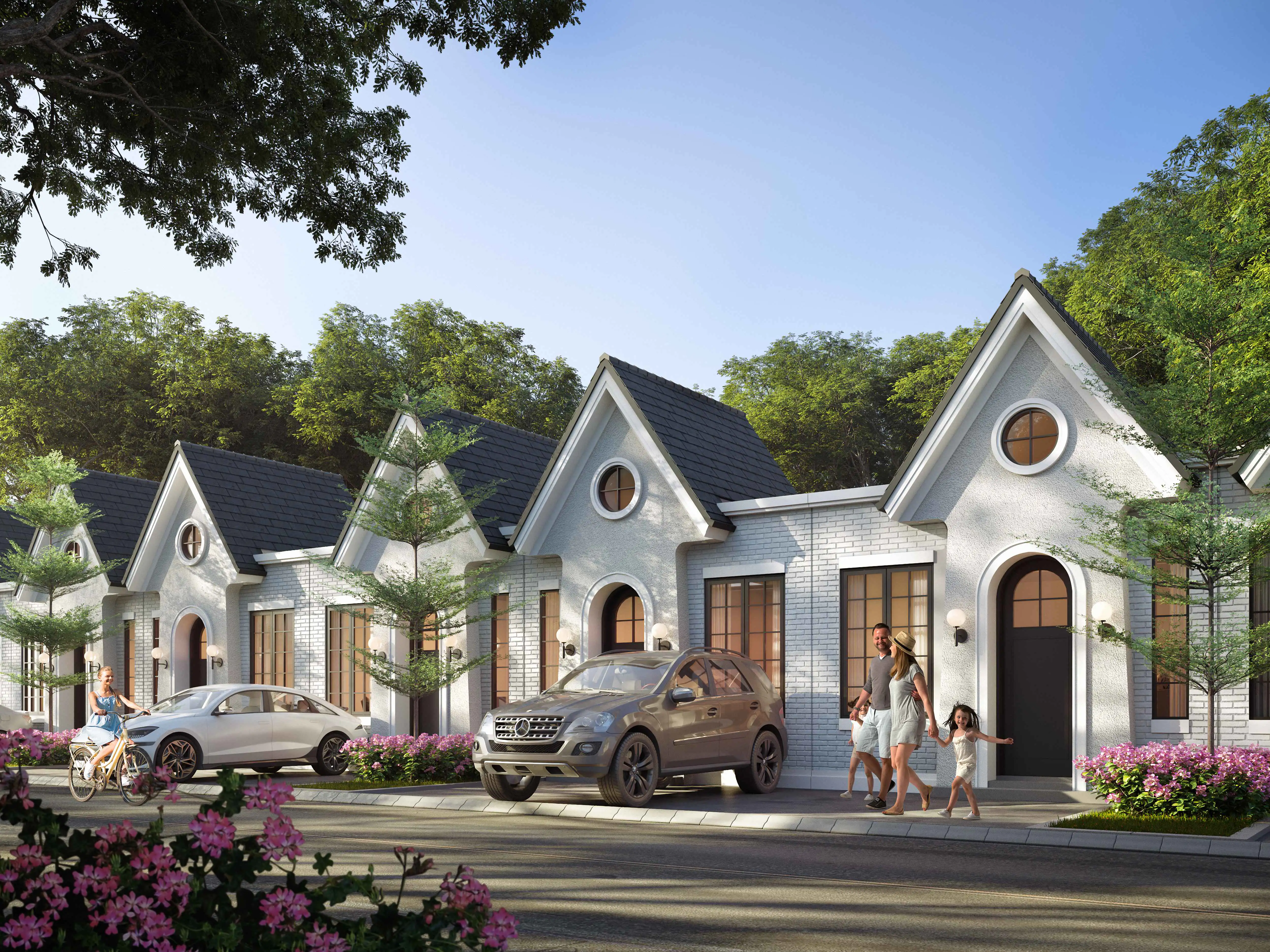 Fasad Rumah Tipe Carla Mansion Nine