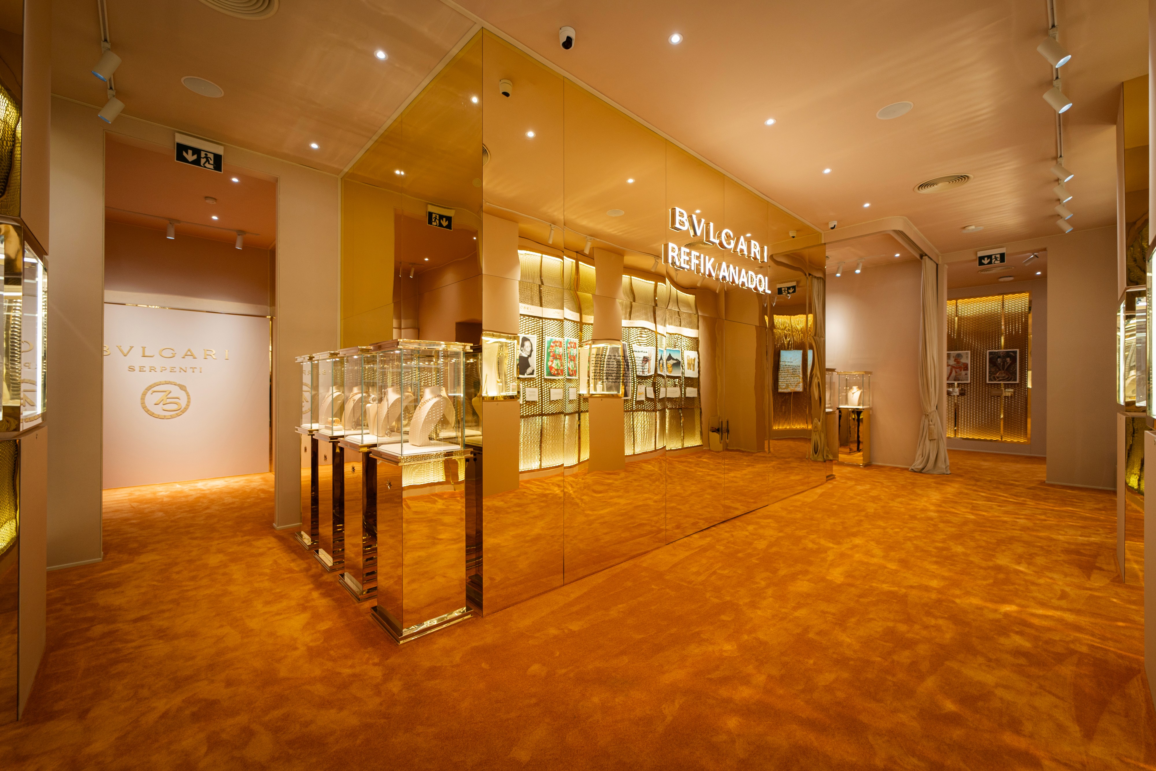 Bulgari Pop Up | Pop Up Campaign Photoshoot | Relity Group