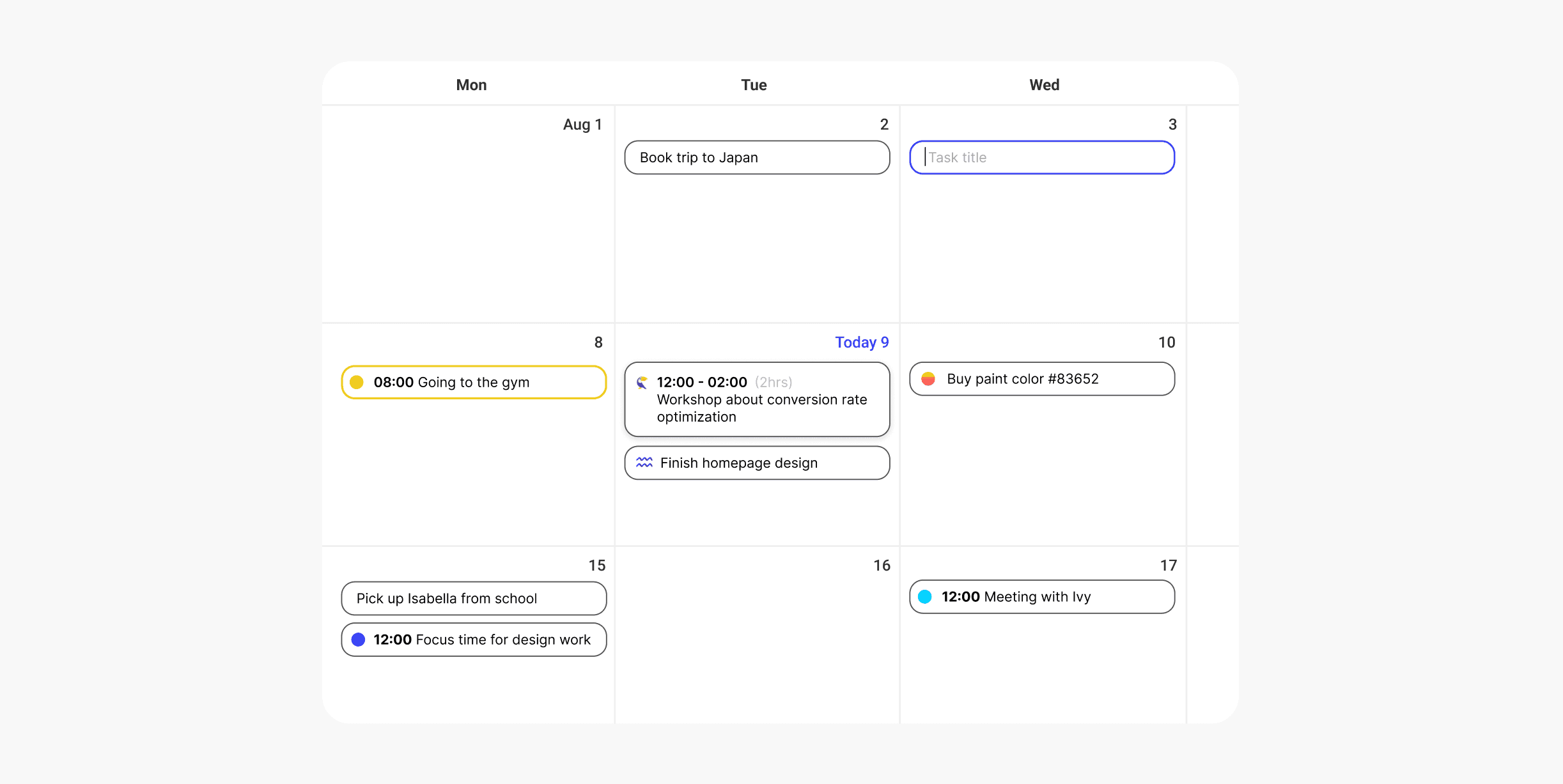 Calendar