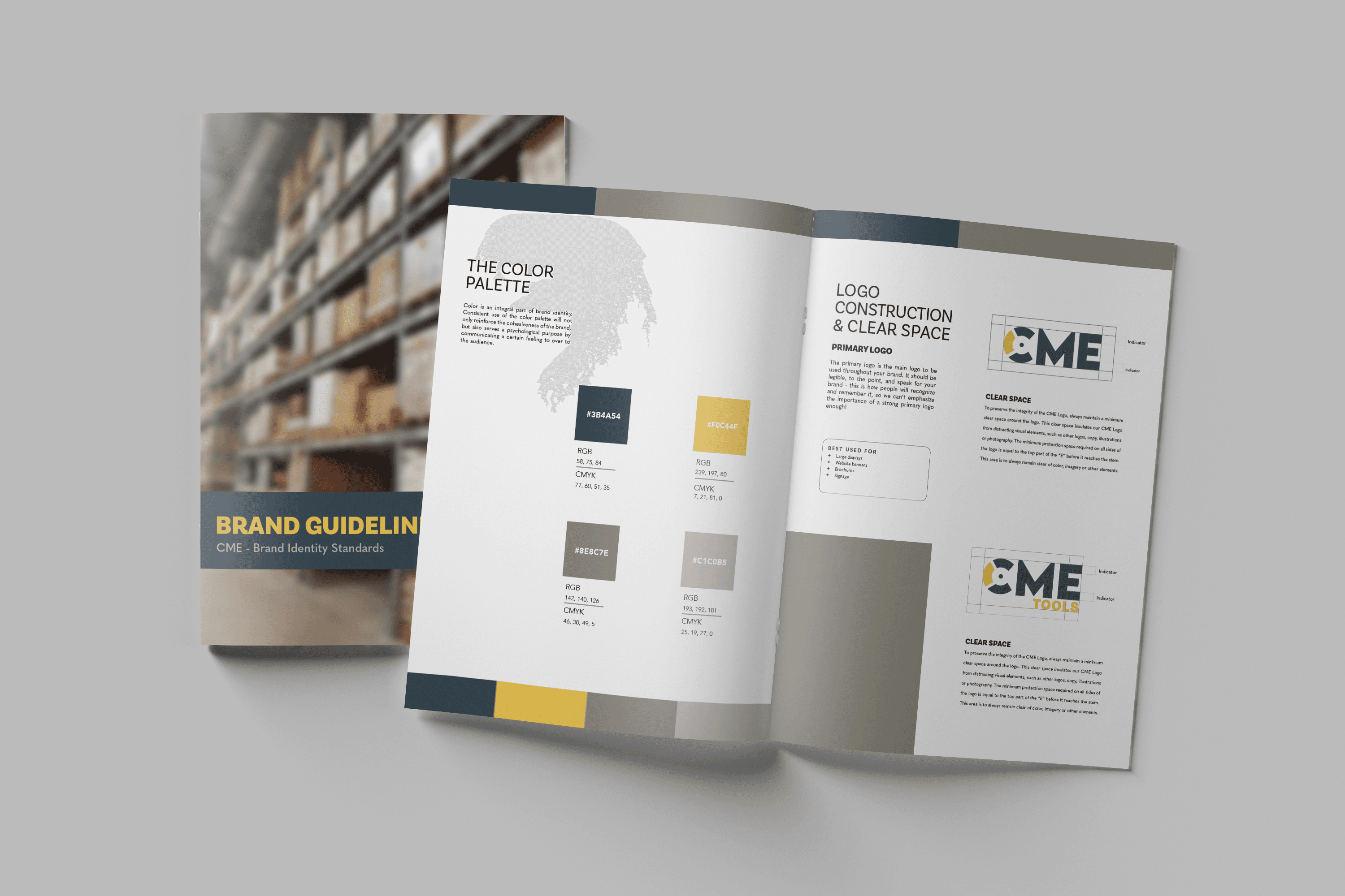 Brand guidline booklet