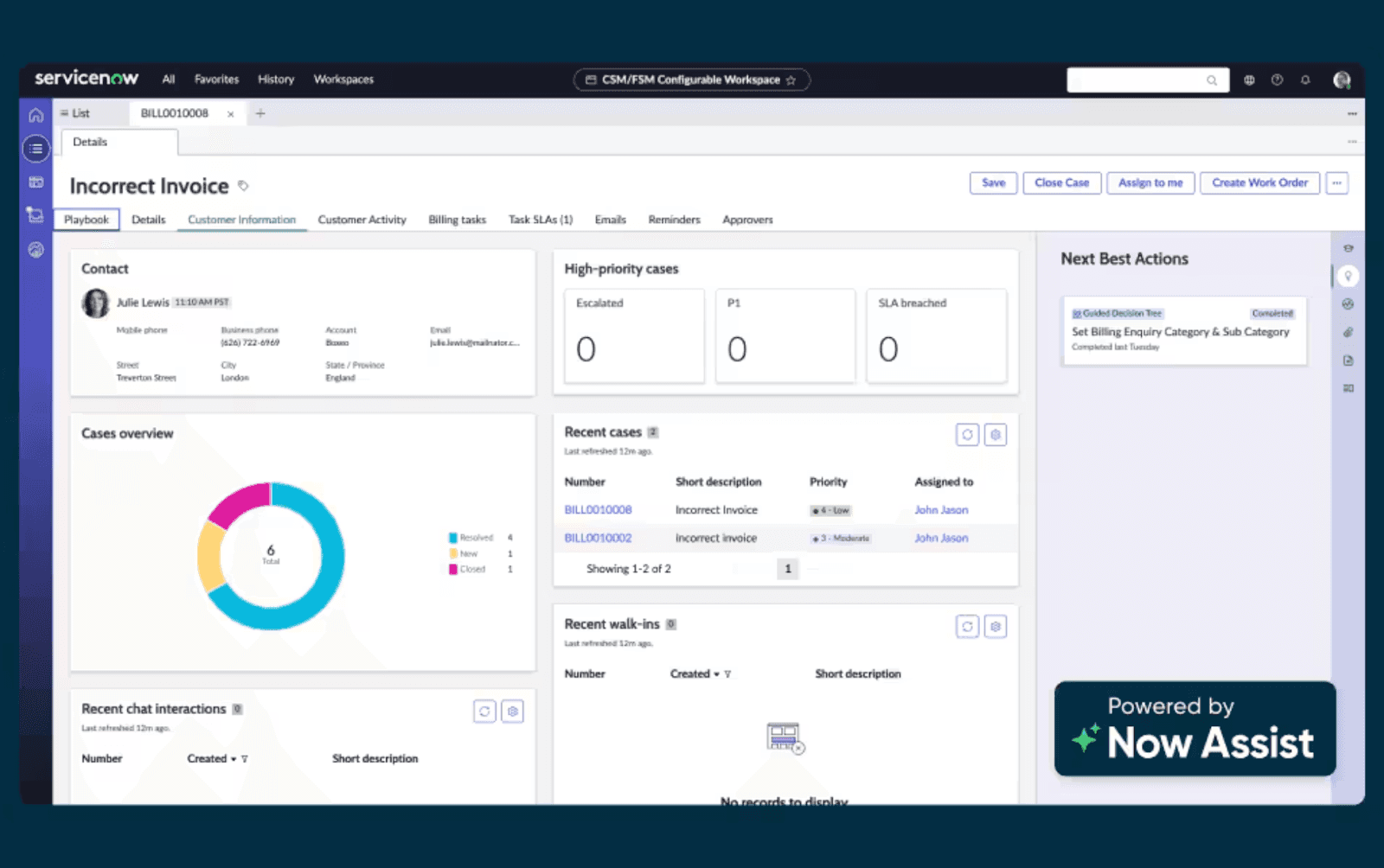 ServiceNow is a platform for enterprise service management&nbsp;