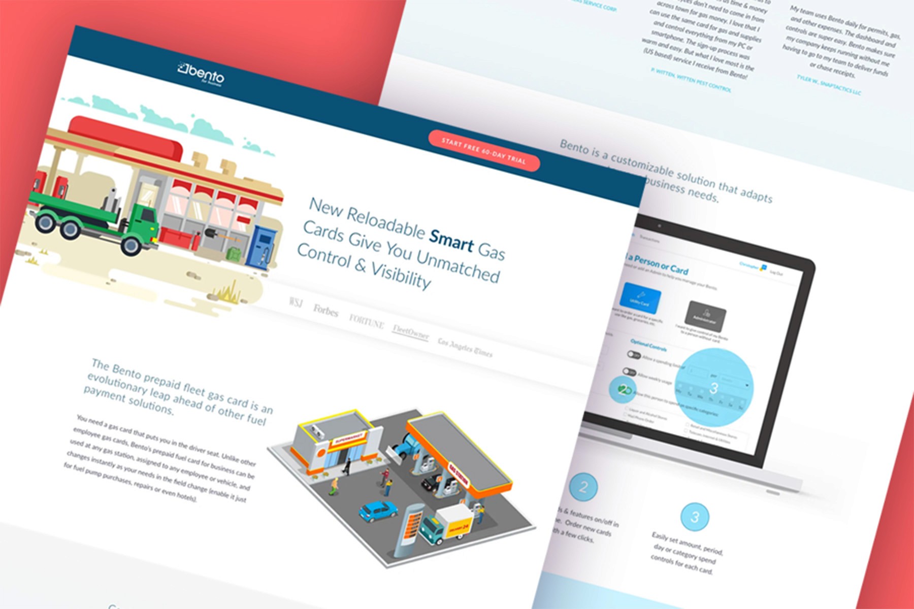 Landing page and web design services by Olivia Ross CRO designer