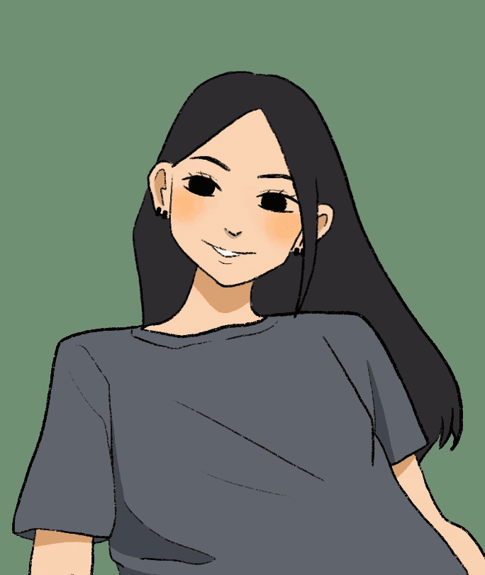 Portrait of portfolio creator – front view