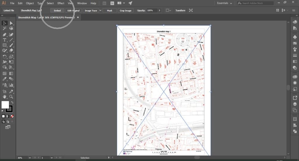How to Create Architecture Maps in Adobe Illustrator - (to)scale ...