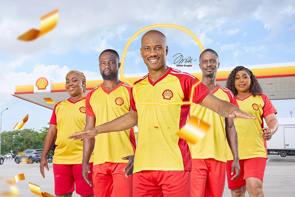 Didier Drogba et shell supporters n°1 des fans ivoirien