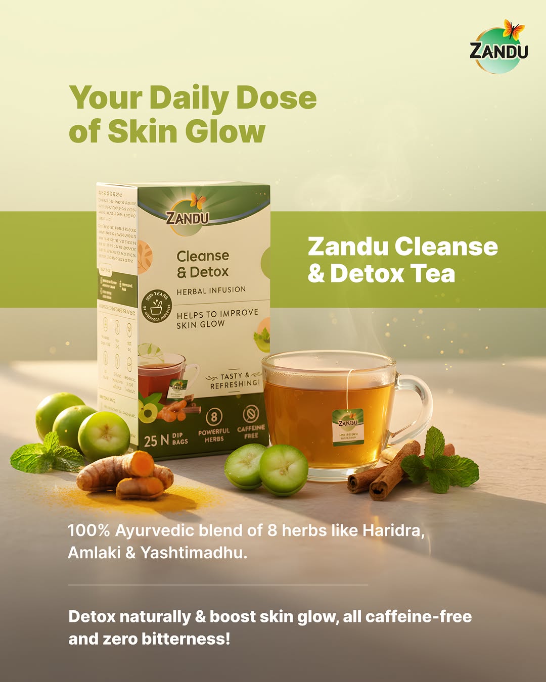 Zandu Cleanse & Detox Tea