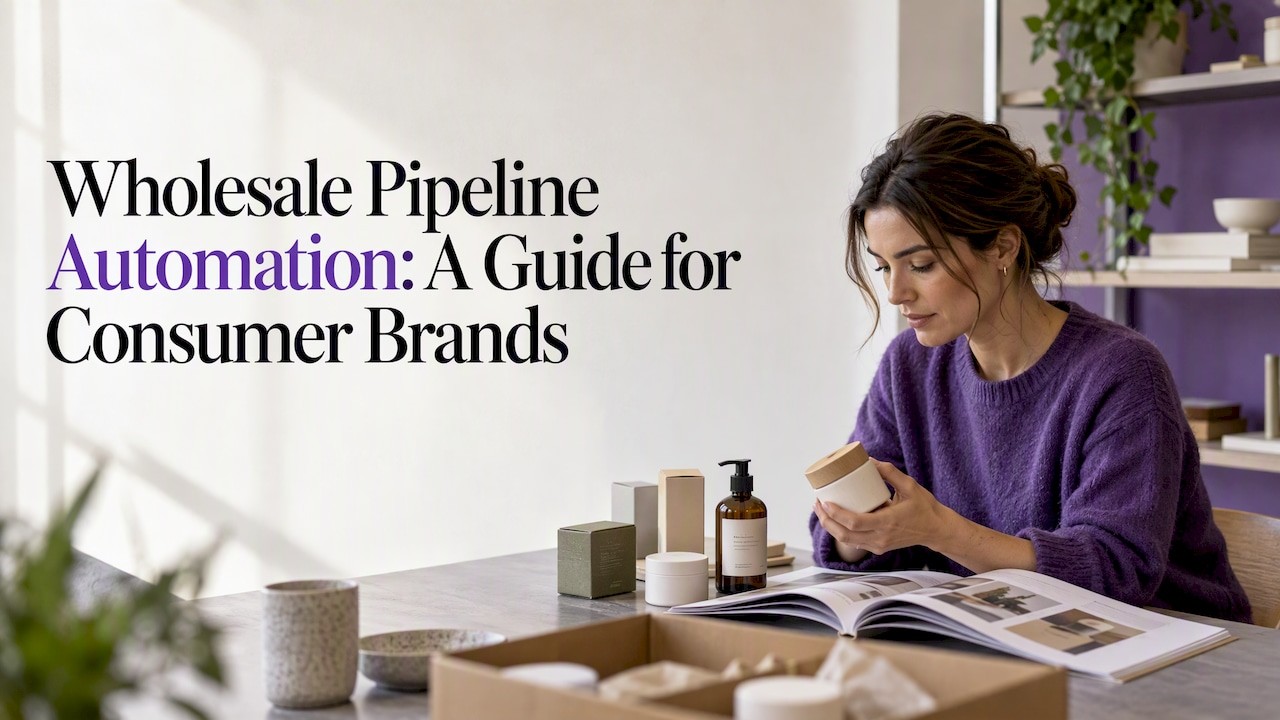 Wholesale Pipeline Automation: A Guide for Consumer Brands