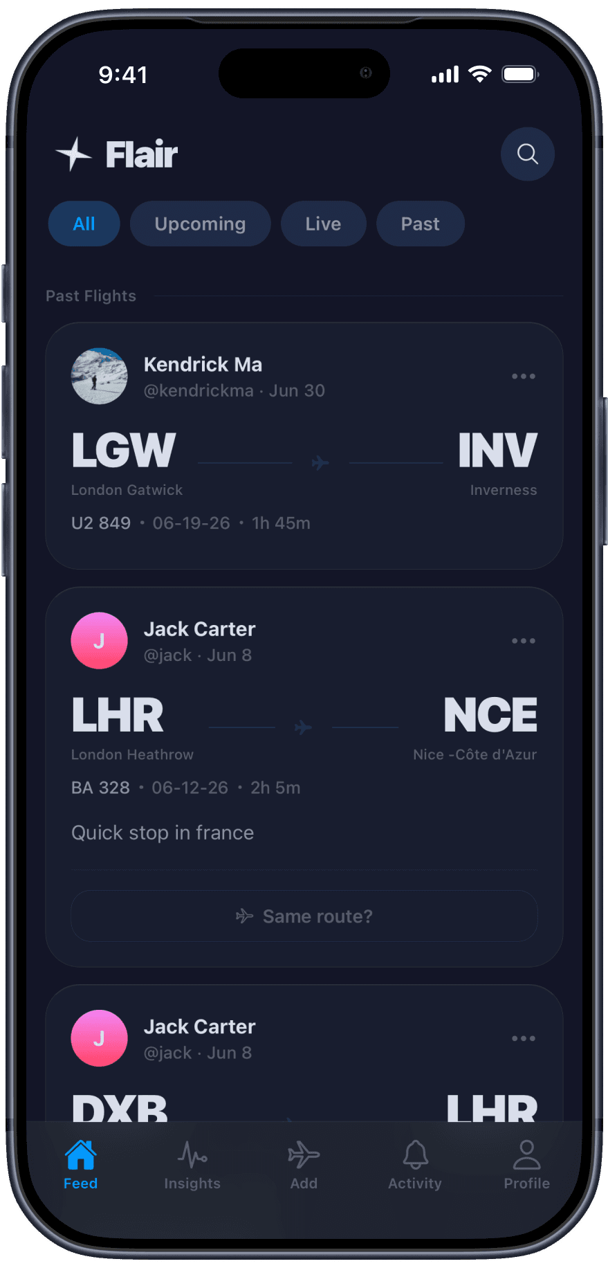 A screen from your app (3 of 5)