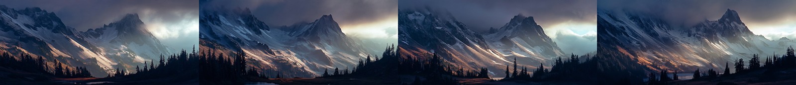 Grid of Midjourney variaitons