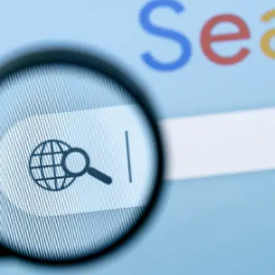 Google search bar close-up