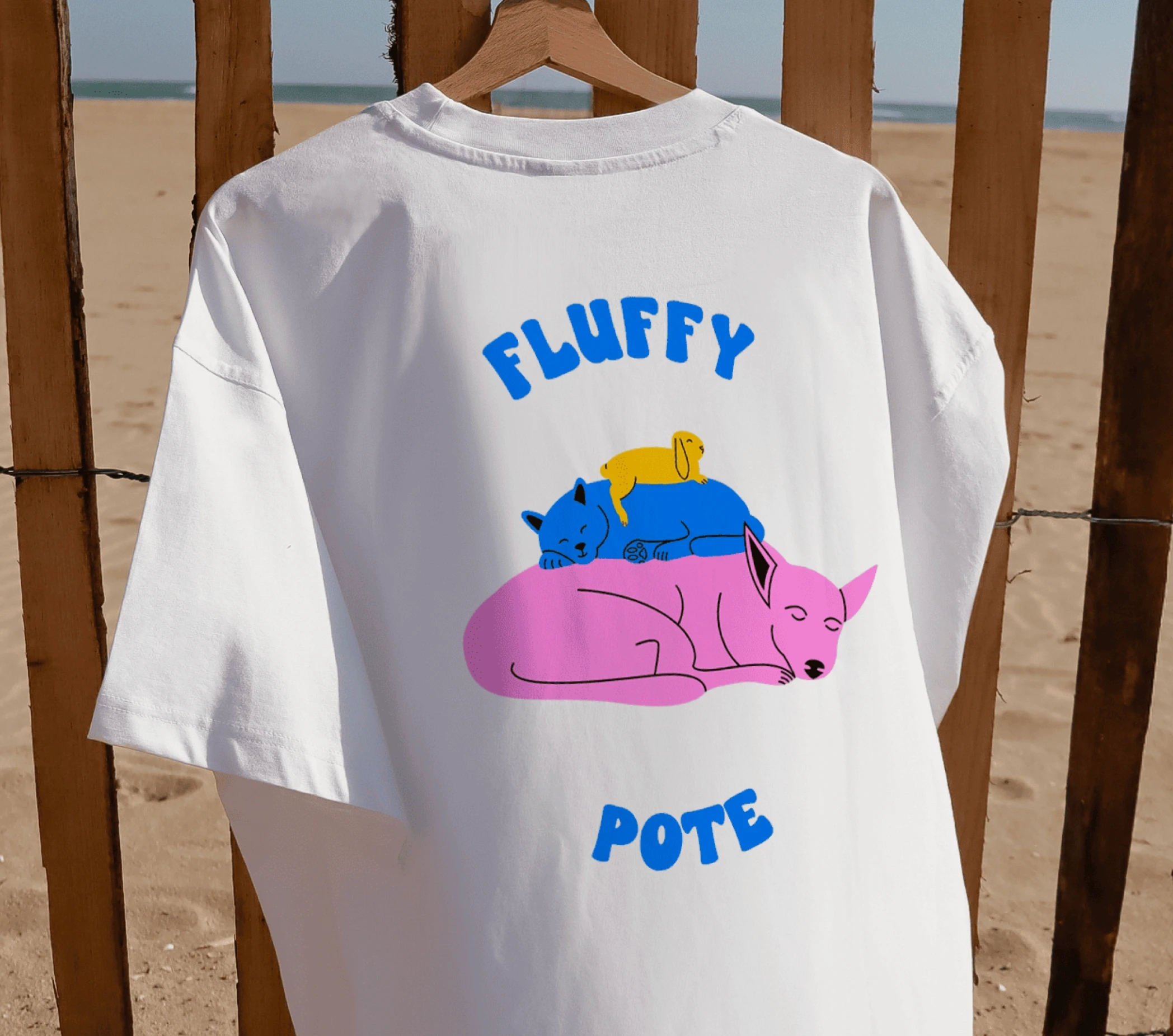 fluffy-pote-t-shirt