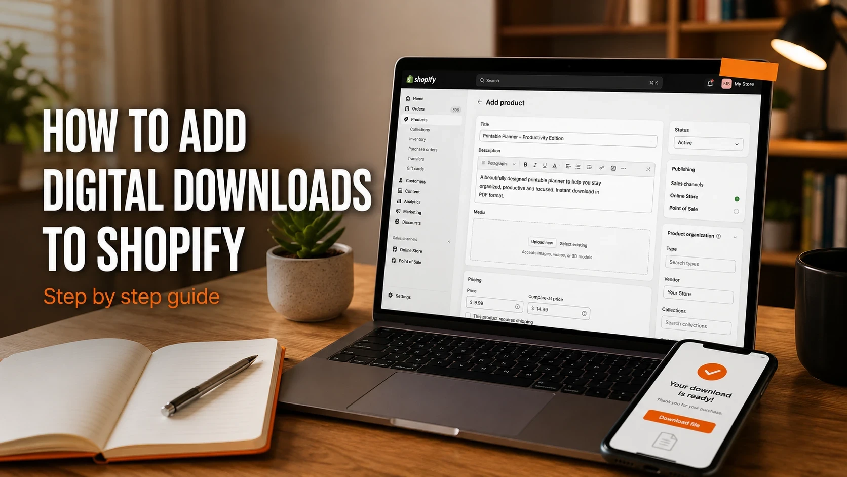 Featured blog image illustrating the digital product article