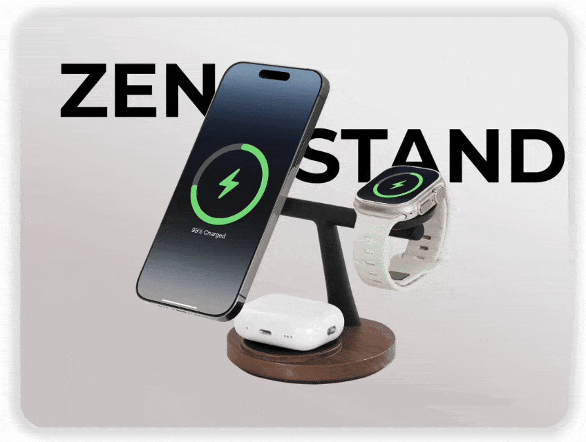 ZenStand Artisan Wireless Charger