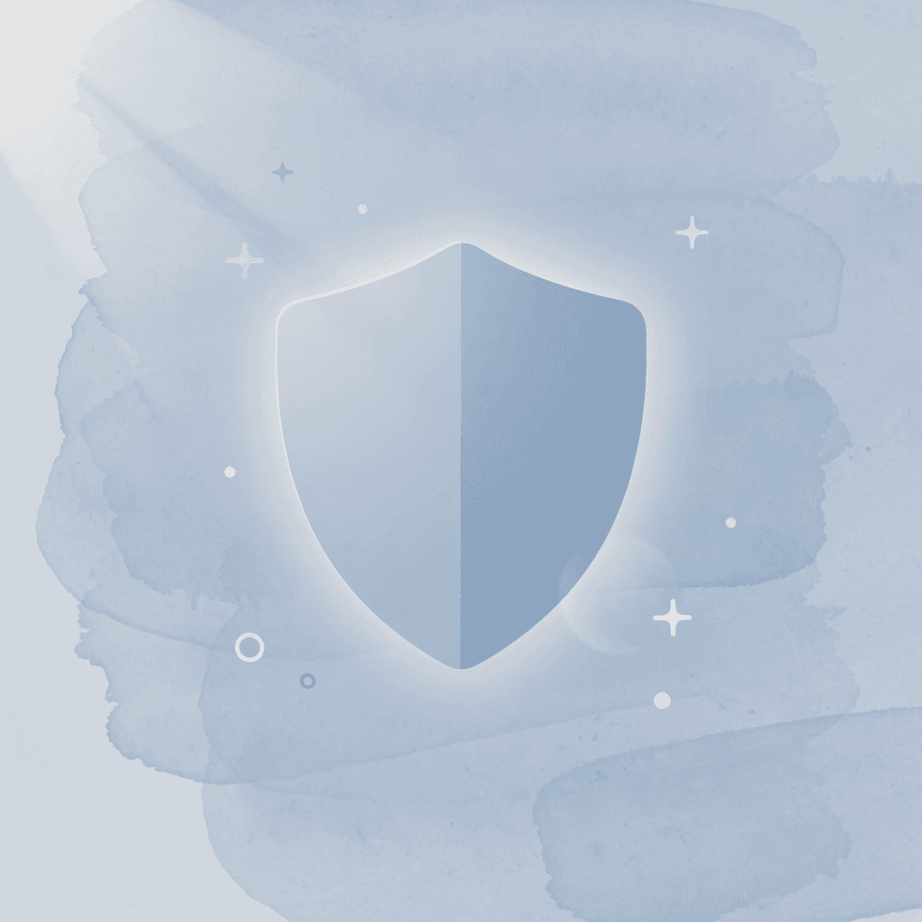 Shield icon representing AI governance trust and accountability
