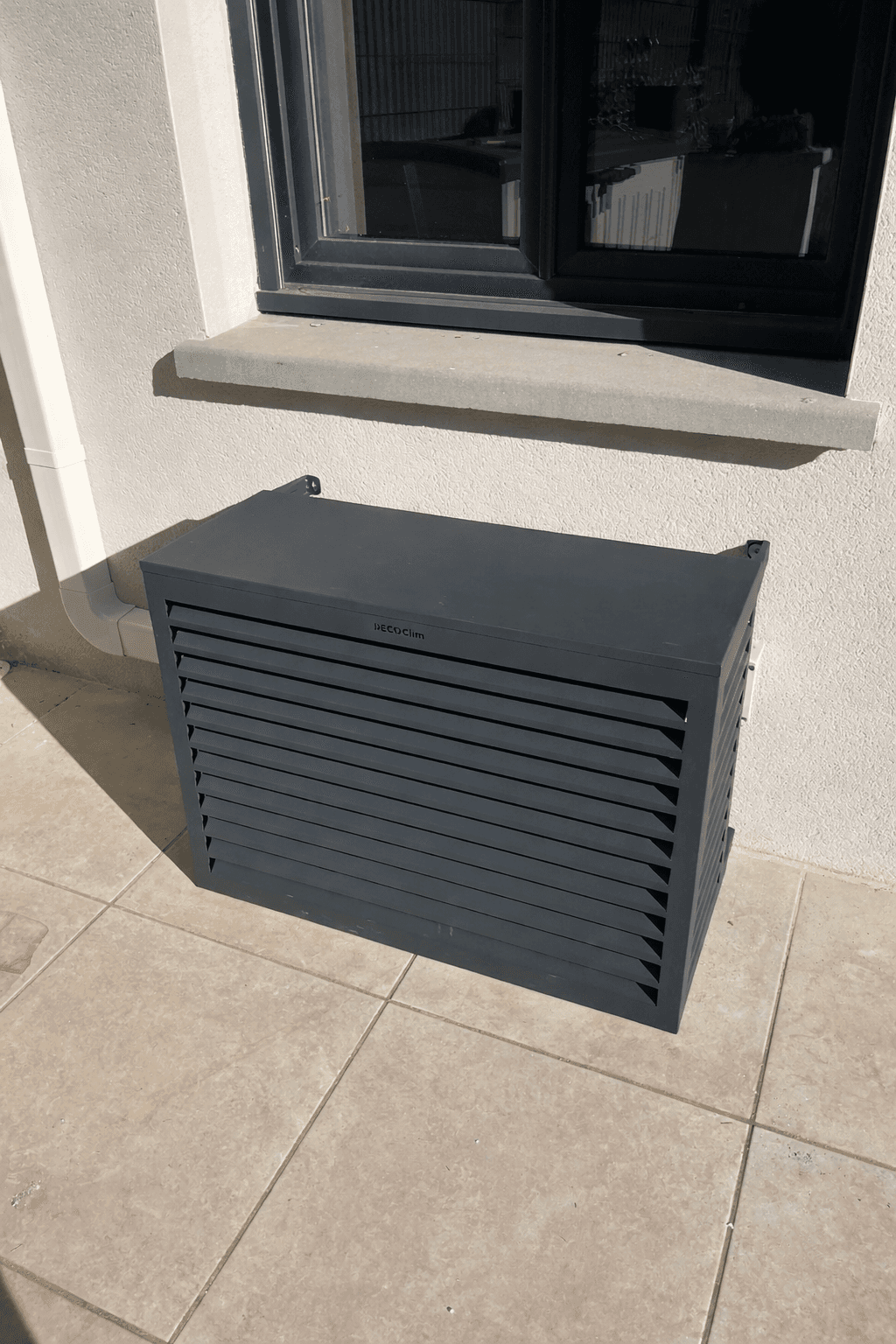 Cache groupe climatisation VPC Installation