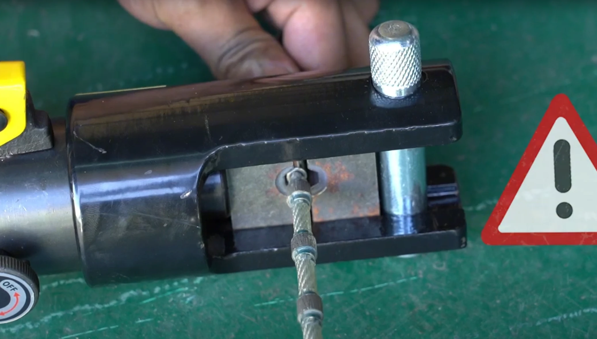 How to Splice a Diamond Wire Saw for  CNC Wire Saw Machine