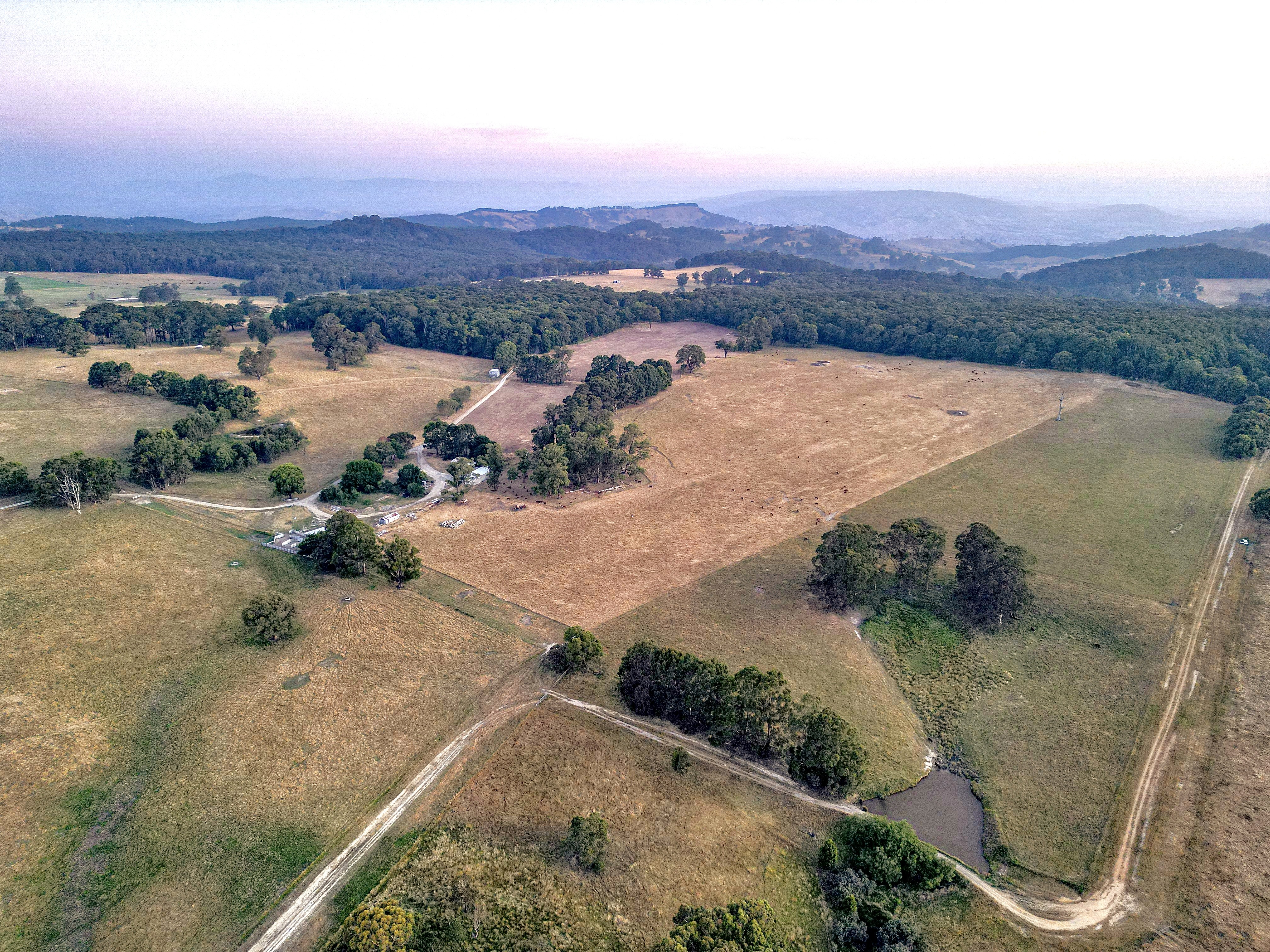 Drove shot of Adies with Mudgerabah in the background