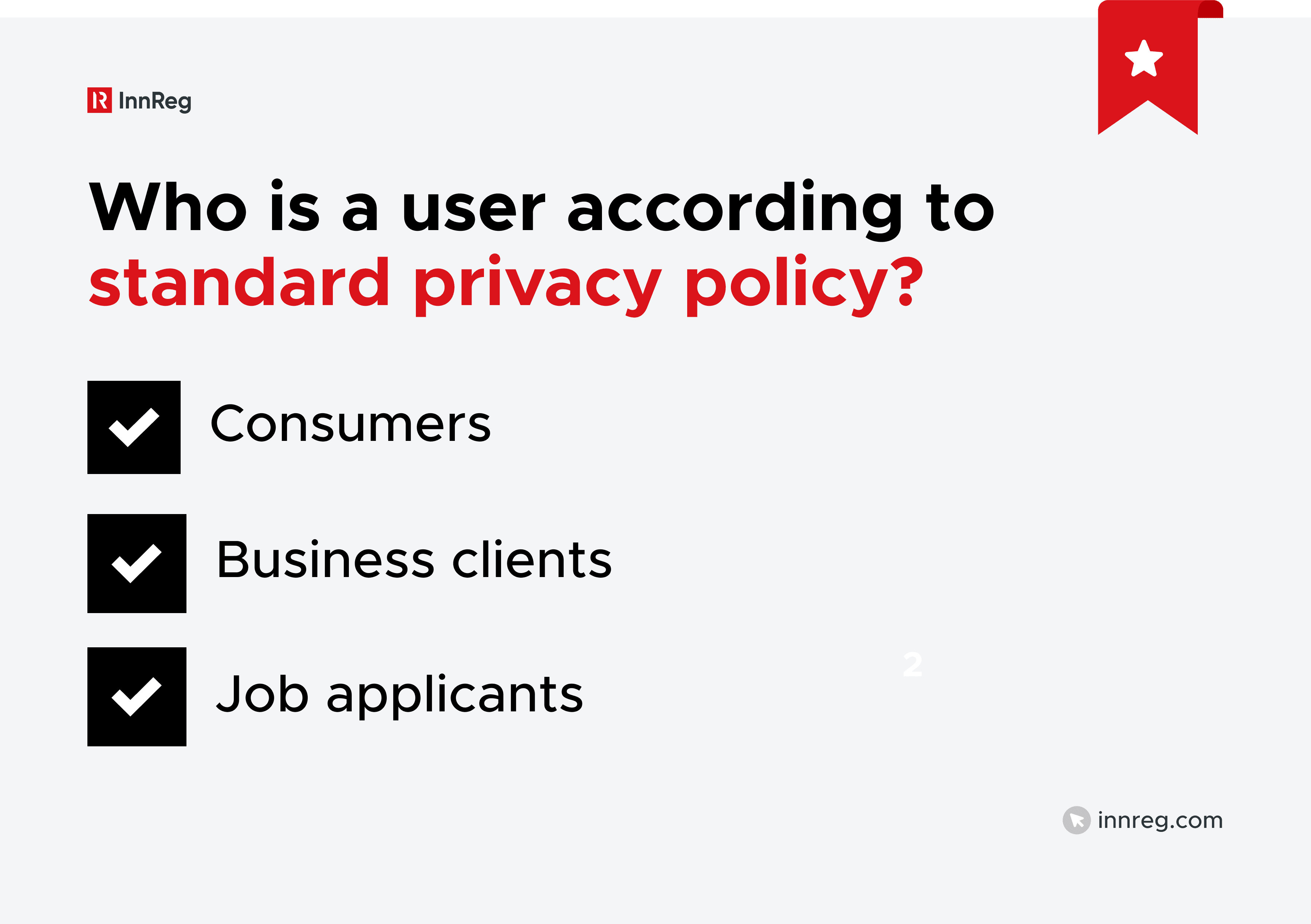 Who Is a User According to Standard Privacy Policy