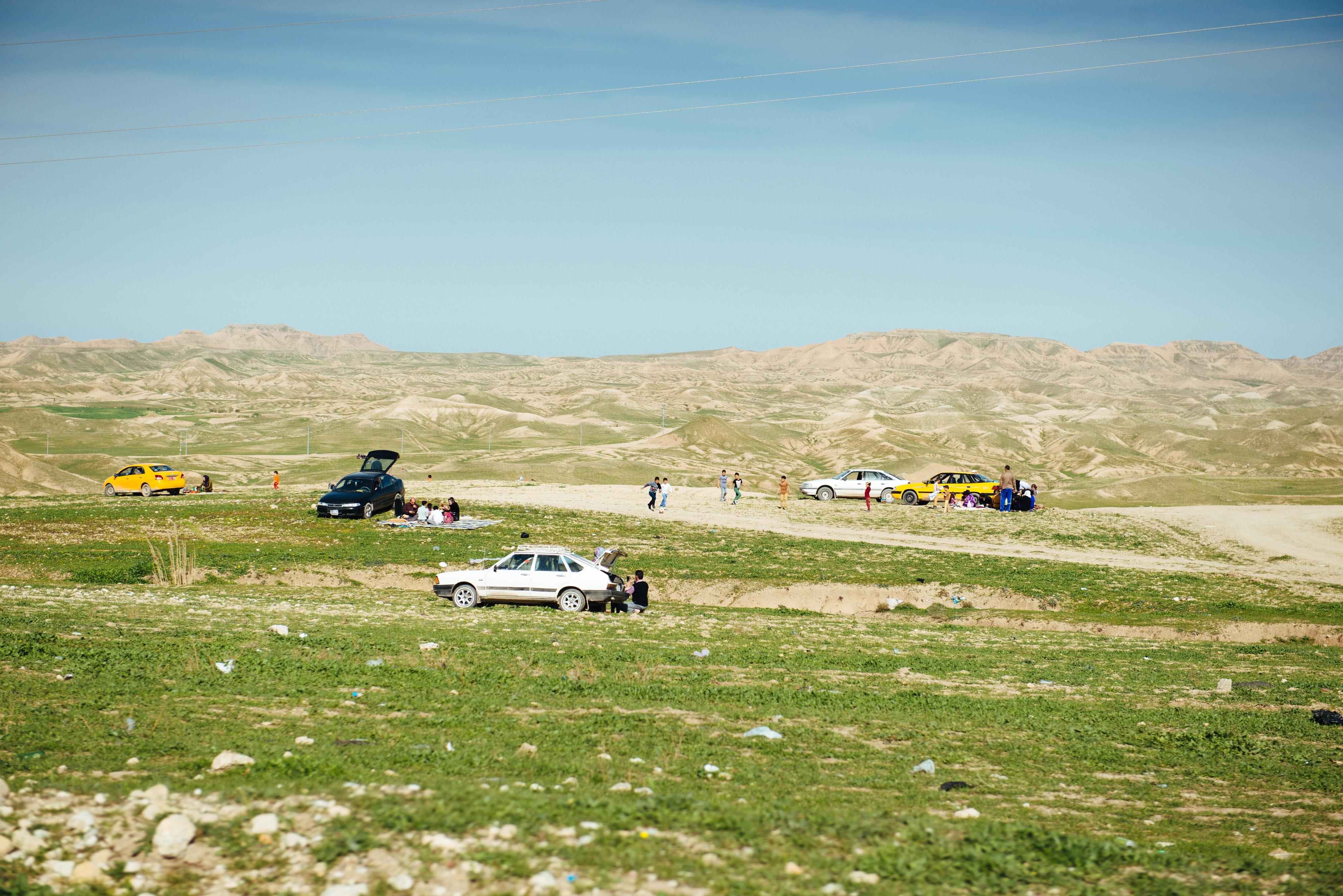 Picnic outside Kirkuk, Iraq 2013