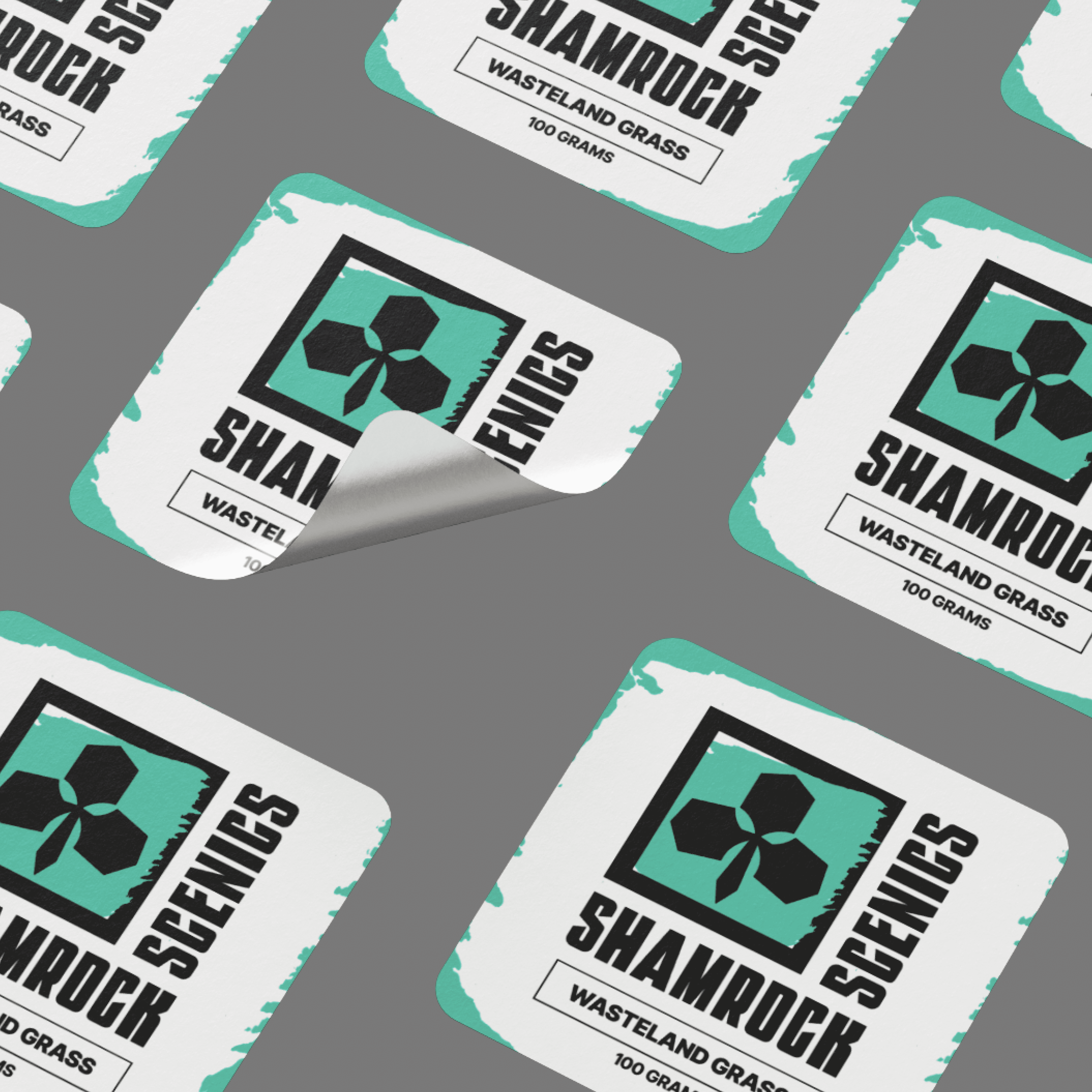 Lable design for Shamrock scenics