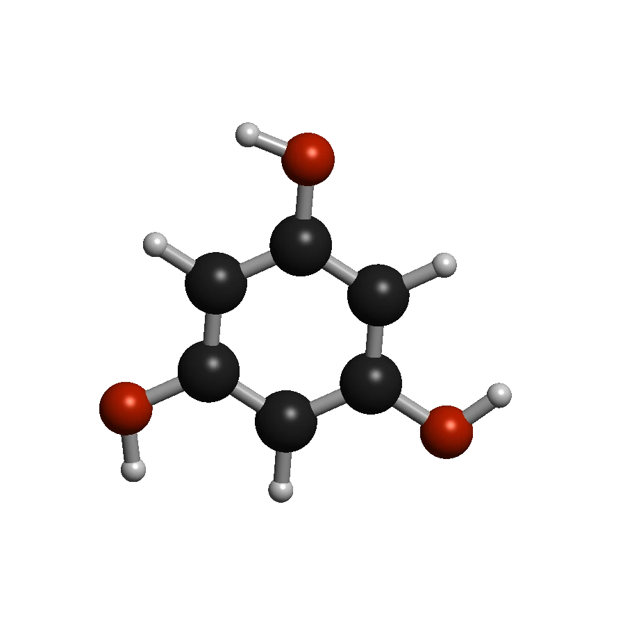 Phloroglucinol molecular structure
