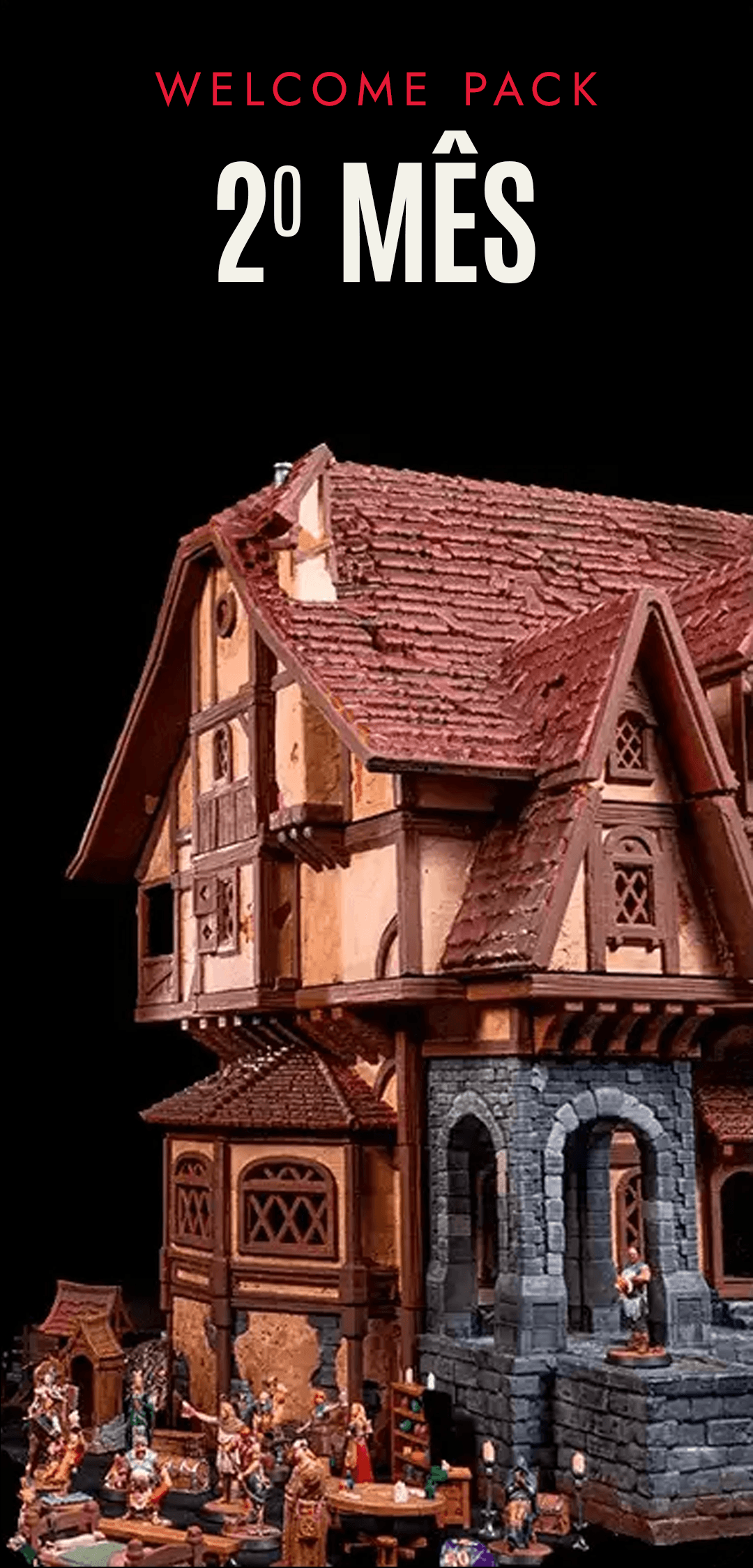 Silent Coin Taproom miniature from Loot Studios’ Welcome Pack.