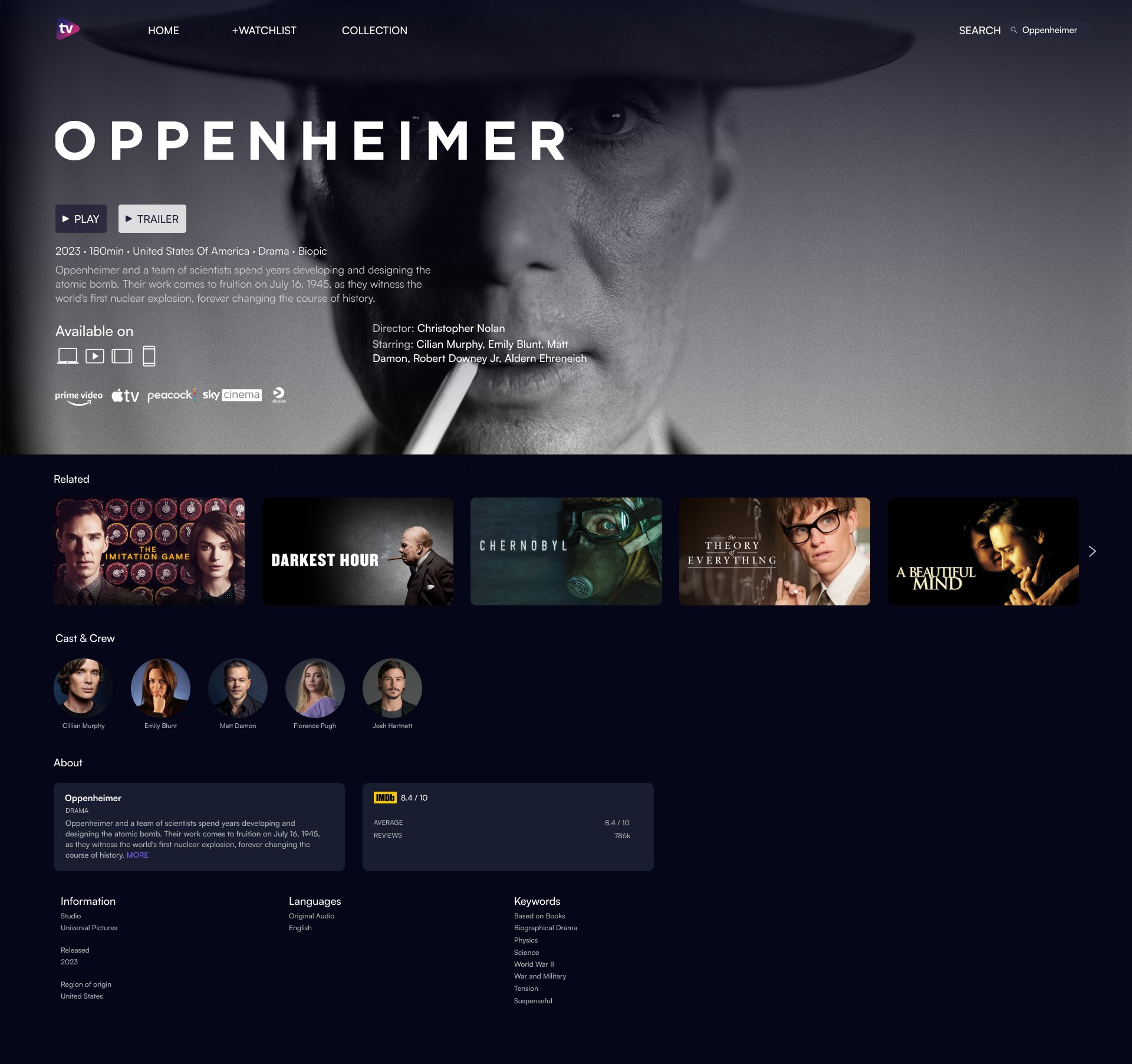 Oppenheimer on Simply.TV showcasing super aggregation across platforms