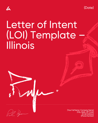 Letter of Intent (LOI) Template – Illinois