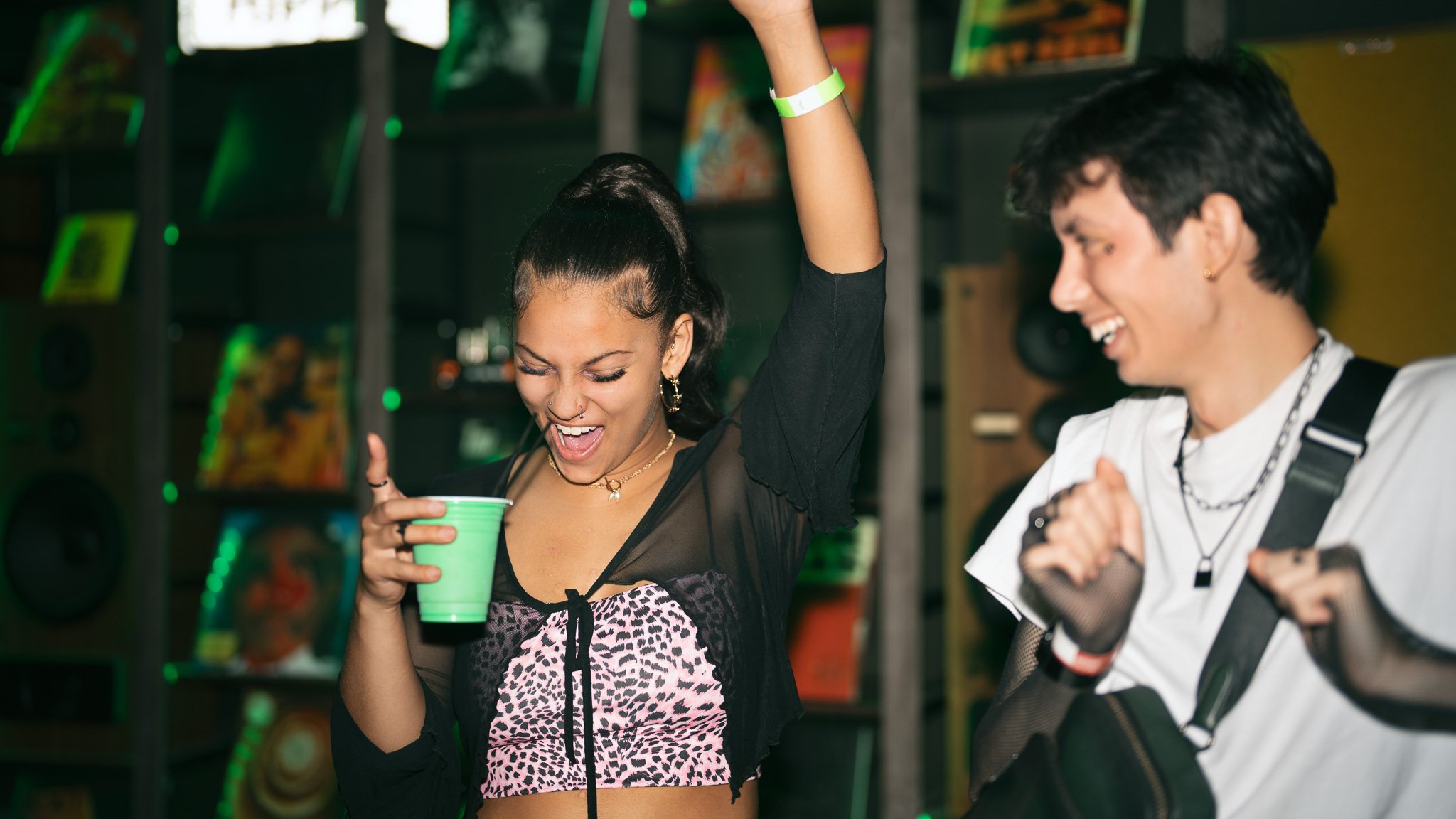 The BRAT Party at the Turntable Indy photo taken by Future Gold Media