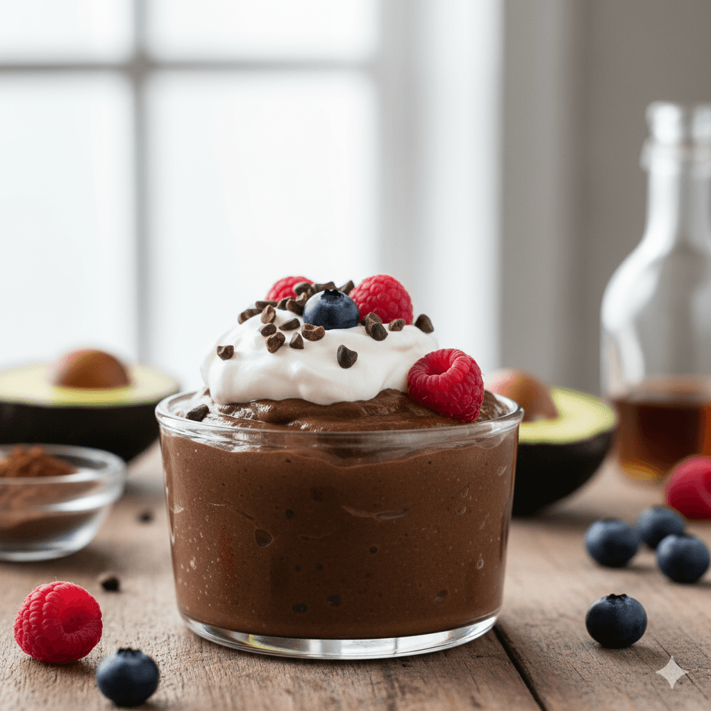 Avocado Chocolate Mousse