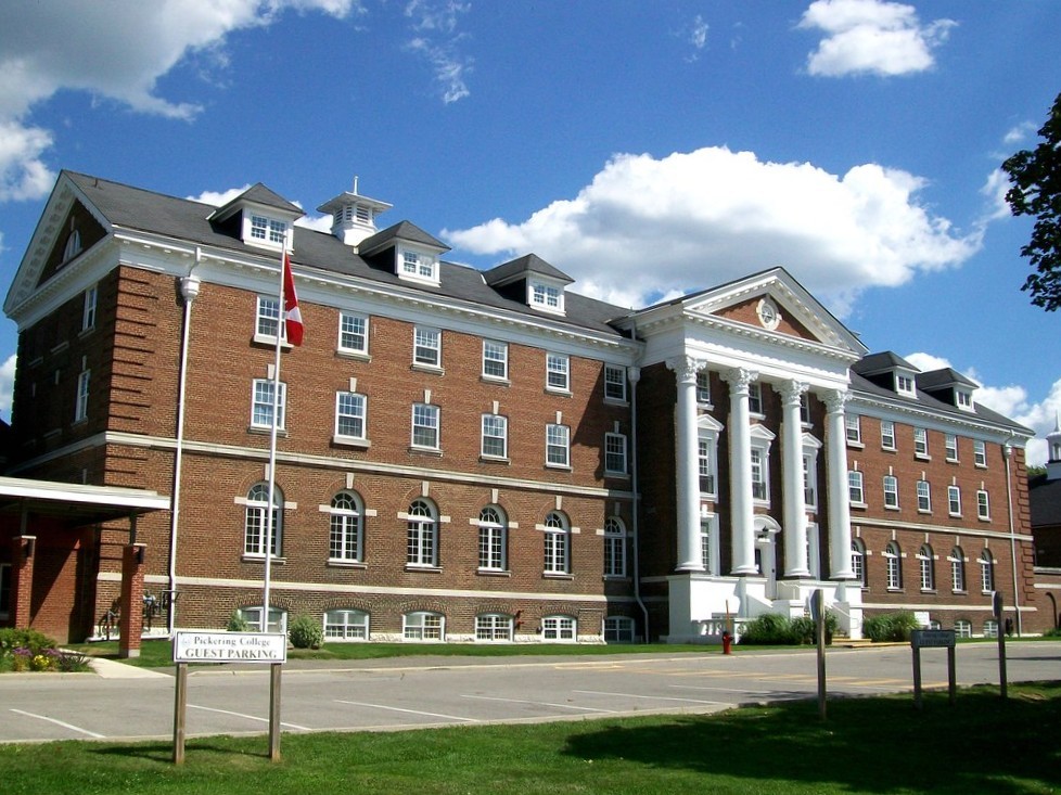 a person standing in front of a building