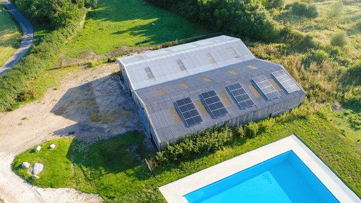 Pool with Solar Energy