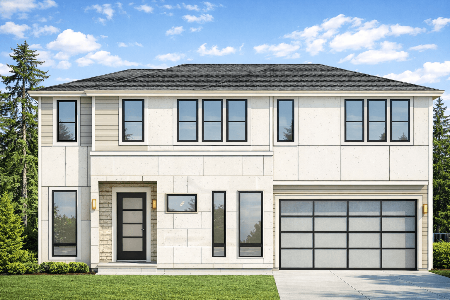 Elevation A  Residence Four -2210 SFT