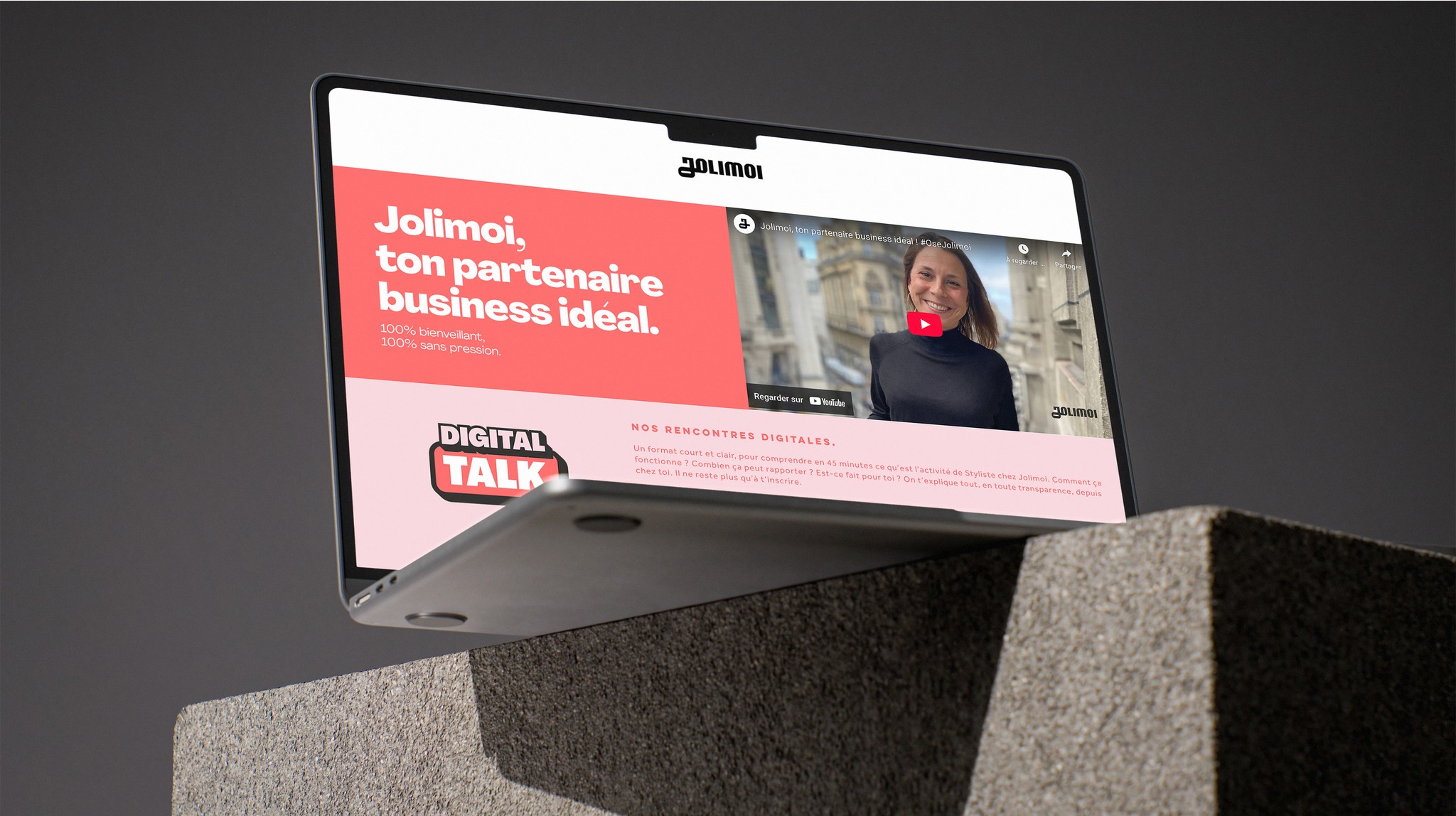 Landing page - recrutement beauty brand