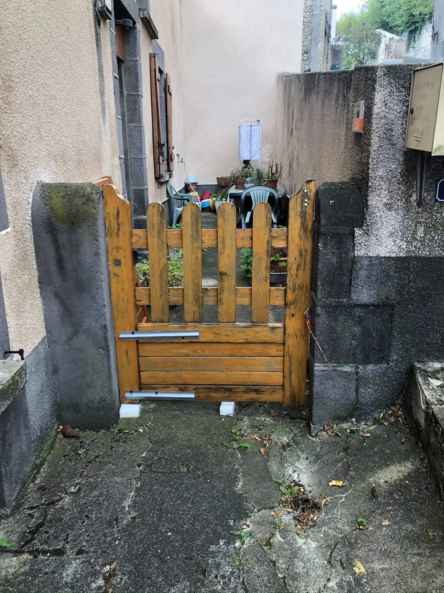 Avant travaux AFermetures — chantier 1