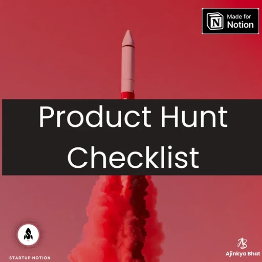 Simple Product Hunt Launch Checklist Template