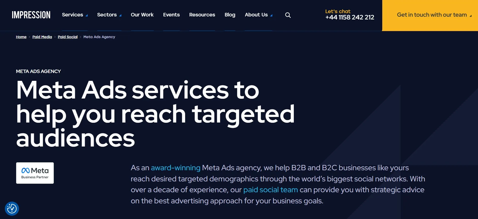 Impression scaling Meta campaigns with CRM data.