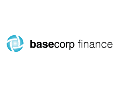 Logo of Basecorp Finance.