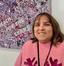 A man with surfboard