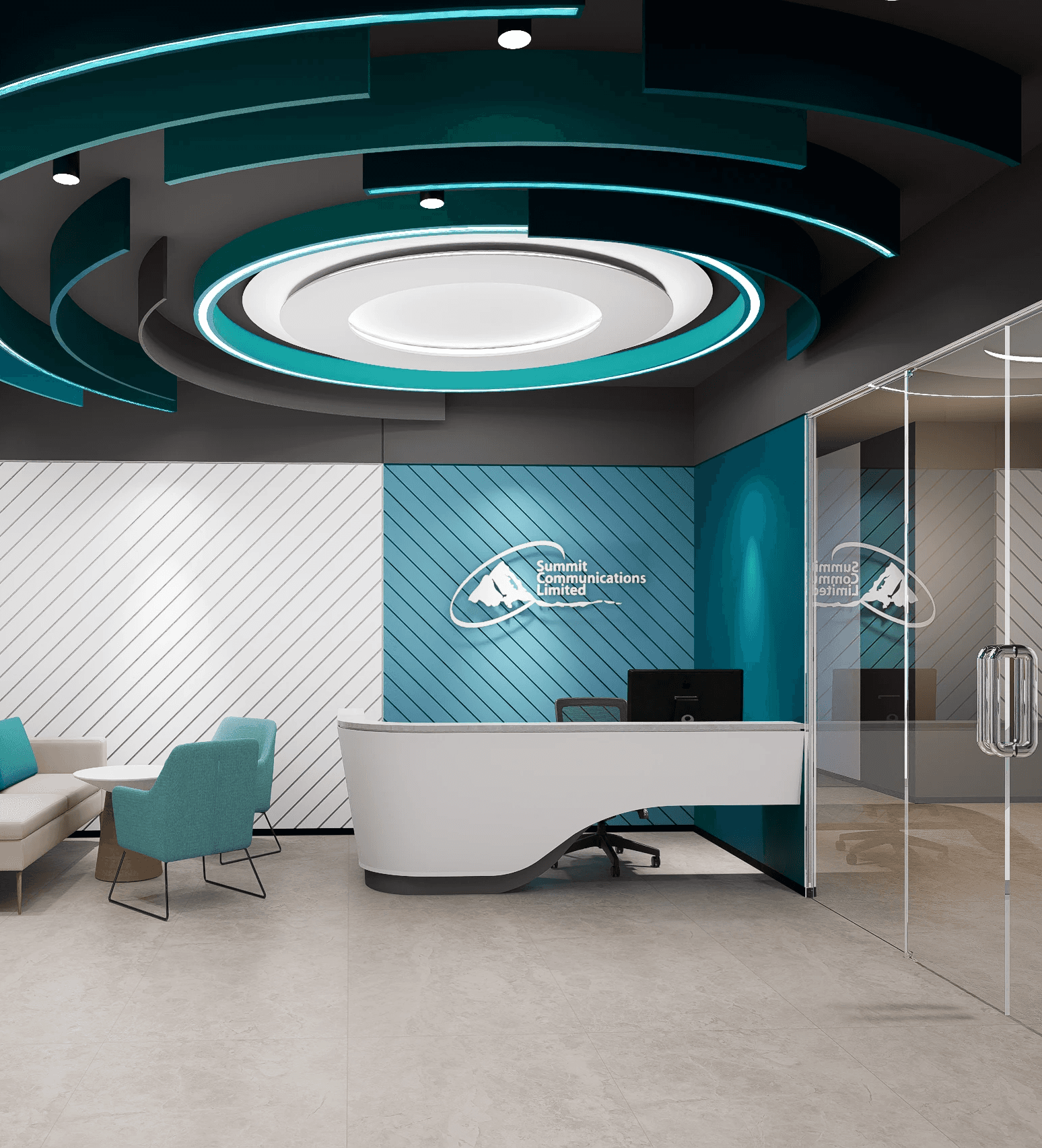 Portrait of portfolio creator – back view